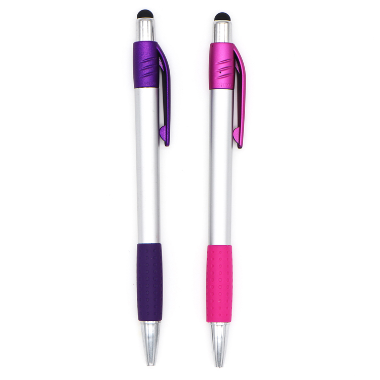 Wholesale custom logo touch screen plastic ballpoint pen